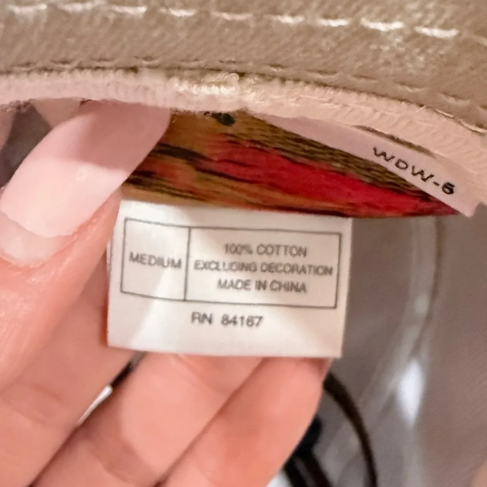 🔥Vintages Disney Khaki Outback Women's Safari Hat EC🔥